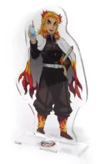 【中古】アクリルスタンド・アクリルパネル [単品] 煉獄杏寿郎 描き下ろしイラストアクリルスタンド 「劇場版 鬼滅の刃 無限列車編 描き下ろしイラストアクリルスタンドセット」 ufotable CINEMA限定