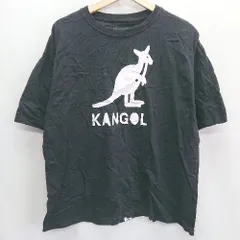 ◇ KANGOL カンゴール 半袖 Tシャツ サイズM ブラック メンズ E  【1407180023536】