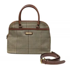 ポロ ラルフローレン ２WAY ハンドバッグ ショルダーバッグ トートバッグ チェック グレンチェック 千鳥格子 レディース POLO Raｌｐｈ Lauren