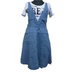 INGNI allamanda デニム ジャンパースカート デニム ワンピース