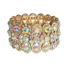 ブレスレット 2個セット レディース 腕輪 アクセサリー パーティー 衣装 社交ダンス 【J's ベリーダンス select】