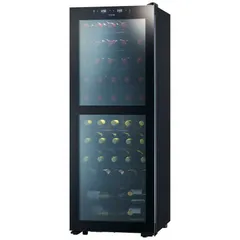 標準セッティング無料【新品 未使用 未開梱】 さくら製作所　ワインセラー　「ＺＥＲＯ　ＣＬＡＳＳ　Ｓｍａｒｔ」（５１本・右開き）　SB51 ブラック 送料無料