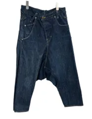 ✨極美品✨GANRYU COMME des GARCONS サルエル デニム L GANRYU サルエル デニム パンツ ギャルソン メンズ