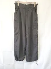 ◇ ⊂ CITEN シテン UNITED ARROWS イージー カーゴ パンツ サイズS ブラック系 レディース E  【1507160014186】