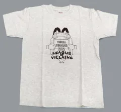 【中古】衣類 F.死柄木弔(ロゴ) ヒーローTシャツ グレー 男性用Sサイズ(女性用フリーサイズ) 「僕のヒーローアカデミア」