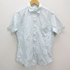 ◇ ユナイテッドアローズ/UNITED ARROWS B&Y 半袖シャツ【M】薄緑/MENS/97【中古】