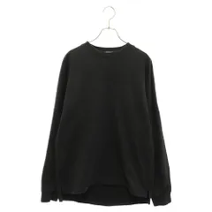 ALEXANDER WANG (アレキサンダーワン) バックロゴ スリーブプリント クルーネック スウェットトレーナー ブラック CA00985のサムネイル