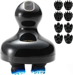 186000　★未開封★　MYTREX EMS HEAD SPA ヘッドスパ MT-EHS20B ブラック