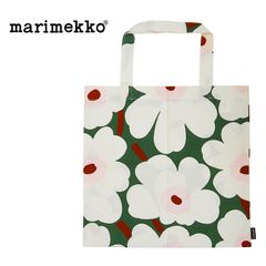 marimekko【マリメッコ】トートバッグ Unikko 074192 ウニッコ レディース 74192 613 ファブリックバッグ tote bag エコバッグ  折りたたみ