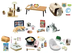 【中古】トレーディングフィギュア 全8種セット 「ぷちサンプル 猫田さんの日常」