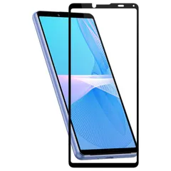 Hy+ Xperia10 III フィルム SO-52B SOG04 Xperia10 III Lite ガラスフィルム W硬化製法 一般ガラスの3倍強度 全面保護 全面吸着 日本産ガラス使用 厚み0
