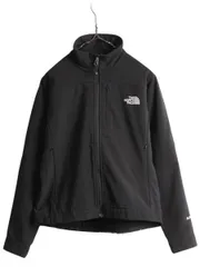 【お得なクーポン配布中!】 US企画 ノースフェイス APEX 裏 フリース ソフトシェル ジャケット レディース S 古着 The North Face アウトドア ストレッチ ブルゾン 黒