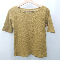 ◇ ◎●未使用● ⊂ SENSE OF PLACE by URBAN RESEARCH 半袖 カットソー サイズF イエロー系 レディース E  【1505290009973】