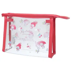 マイメロディ コスメポーチ クリアポーチ マイスウィートメモリーズ サンリオ ティーズファクトリー 化粧ポーチ 小物入れ キャラクター グッズ 