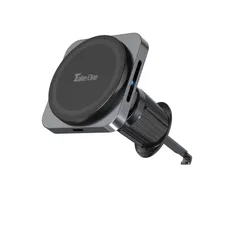 車用 無線充電 マグセーフ iPhone スマホホルダー 回転 車用充電器 車載充電器 磁石 落ちにくい 急速充電 15W MagSafe 揺れに強い マグネット 車載ワイヤレス充電器 車載ホルダー スマホスタンド Take-One(テイクワン) 2024年最