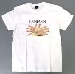 【中古】衣類 はじめしゃちょーの畑 手創作蟹形ノ服(Tシャツ) ホワイト Mサイズ MUUU公式オンラインストア限定