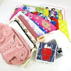 핑크하우스/미키하우스/지브리 외 타월 손수건 등 29점 세트 정리해 대량 키즈 레이디스 MIKIHOUSE etc [중고]