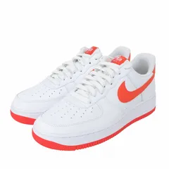 ナイキ NIKE Air Force 1 Low 07 White Orange スニーカー ローカット DC2911-101 白 ホワイト オレンジ US9 27cm 靴