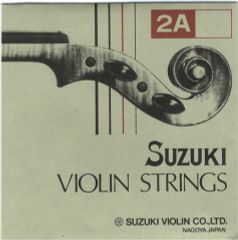 鈴木バイオリン 弦 Suzuki スズキ A スチール Violin (ヴァイオリン) 4/4-3/4用