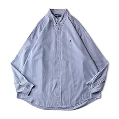 ビッグサイズ 90s POLO RALPH LAUREN ピンチェック ボタンダウン シャツ XXL / 90年代 BLAKE オールド ポロ ラルフローレン