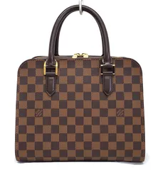 J723◆ほぼ未使用【ルイヴィトン】ダミエ トリアナ◆ハンドバッグ N51155