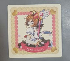Q-pot.×カードキャプターさくら コラボカフェ注文特典 コースター 桜(夏制服)