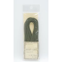 メルヘンアート アジアンコード 1mm Col.732 深緑 5m