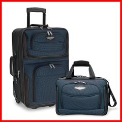 【数量限定】Luggage Carry-On Piece Set 2 Amsterdam in TS6902N Choice Navy Travelers