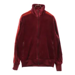 adidas (アディダス) ×Ivy Park Ivy Park Velour Track Jacket アイビーパーク ベロアトラックジャケット ジップアップジャケット レッド HN0305のサムネイル