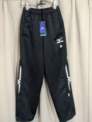新品 Mizuno ミズノ MTC MCライン ジャージ トラックパンツ 黒 SS