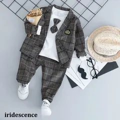 3点セット ベビー フォーマルスーツ 子供服 男の子 入園 入学式 卒園 七五三 キッズ 結婚式 フォーマル 赤ちゃん 男児 タキシード 黒 70 80 90 nYZJ412