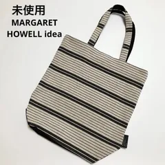 D556 未使用 定価1.9万 マーガレットハウエルアイデア MARGARET HOWELL idea バッグ トートバッグ ハンドバッグ メンズ レディース ブラックのサムネイル