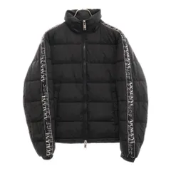 Armani Exchange (アルマーニ エクスチェンジ) 19AW サイド ロゴ テープナイロンジャケット ブラック 6HZB07 ZNKRZのサムネイル