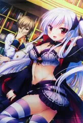 【中古】タペストリー [単品] 明智久司朗＆メフィスト B2タペストリー 「Switchソフト Hyper→Highspeed→Genius [初回限定版]」 同梱特典