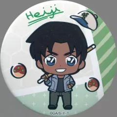 【中古】バッジ・ピンズ(キャラクター) 服部平次 限定デザイン缶バッジ 「名探偵コナン UFOキャッチャーキャンペーン 第一弾」 UFOキャッチャー特典