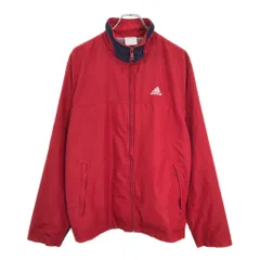 adidas アディダス ウィンドブレーカージャケット スポーツ レッド(メンズ M)中古 古着 U5615