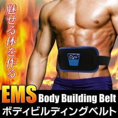 送料無料 EMS ボディベルト 簡単エクササイズ 10分で腹筋600回　新品