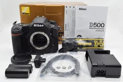 変更OK 《シャッター機器新品！》Nikon D500 | maximise.mu