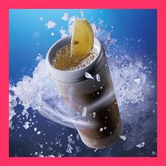 ★スタッフおすすめ！売れ筋★ドウシシャ 氷点下タンブラー ON*ZONE (オンドゾーン) 260ml ゴールド