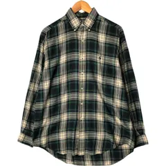 古着 ラルフローレン Ralph Lauren POLO by Ralph Lauren BLAKE 長袖 ボタンダウンチェックシャツ メンズM相当/eaa574086