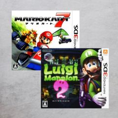 【状態B】3DS マリオカート7 & 3DS ルイージマンション2