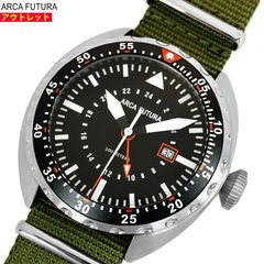 未使用 ARCA FUTURA GMT ミリタリーウォッチ NATOベルト - メルカリ