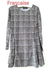 926y Francaise 古着 チュニック ワンピース レディース 長袖