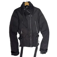 adidas stella mccartney ダウンジャケット 中綿 レディース フーディー アウター インドネシア製 36 ブラウン