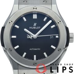 ウブロ クラシックフュージョン チタニウム 42mm 542.NX.1171.LR 箱 保証書 チタン/ラバー メンズ時計 ブラッ