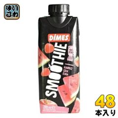 日本珈琲貿易 ディメス スイカミックス スムージー 310ml 紙パック 48本 (12本入×4 まとめ買い) 果汁飲料 フルーツミックス