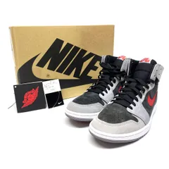 【新古品】 Nike ナイキ Air Jordan 1 High Zoom CMFT 2 Black/Fire Red/Cement Grey/White DV1307-060 29cm 箱有 【津山店】
