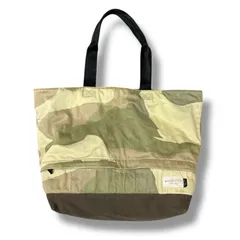 NEIGHBORHOOD × PORTER 迷彩トートバッグ 鞄 カバン ネイバーフッド ポーター コラボ カーキ系 96852A9