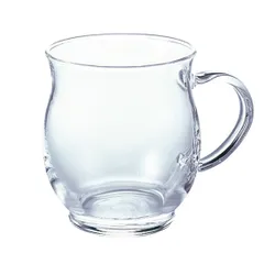 330ml コーヒーグラス 電子レンジ/食洗機対応 日本製 耐熱ガラス マグカップ HKM-1T 香り HARIO(ハリオ)