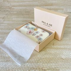 【新品未使用品】PAUL & JOE ACCESSOIRES PJA-W246 キーケース クリゼンテームプリント IVORY  NO.Y4088